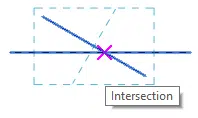 intersections snaps revit
