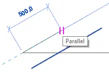 parallel snaps revit
