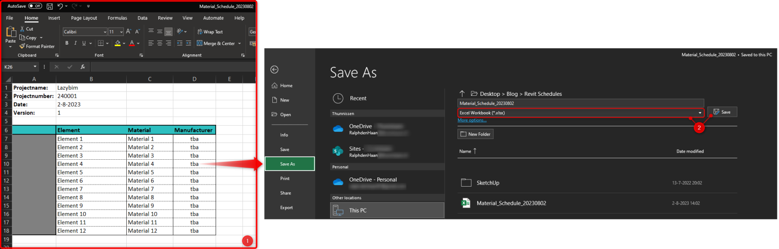 How to Import Excel into Revit - LazyBim